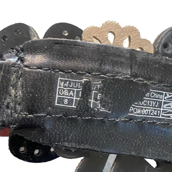 Vionic Orthaheel Floral julie Black Slingback Sandal - Picture 8 of 8